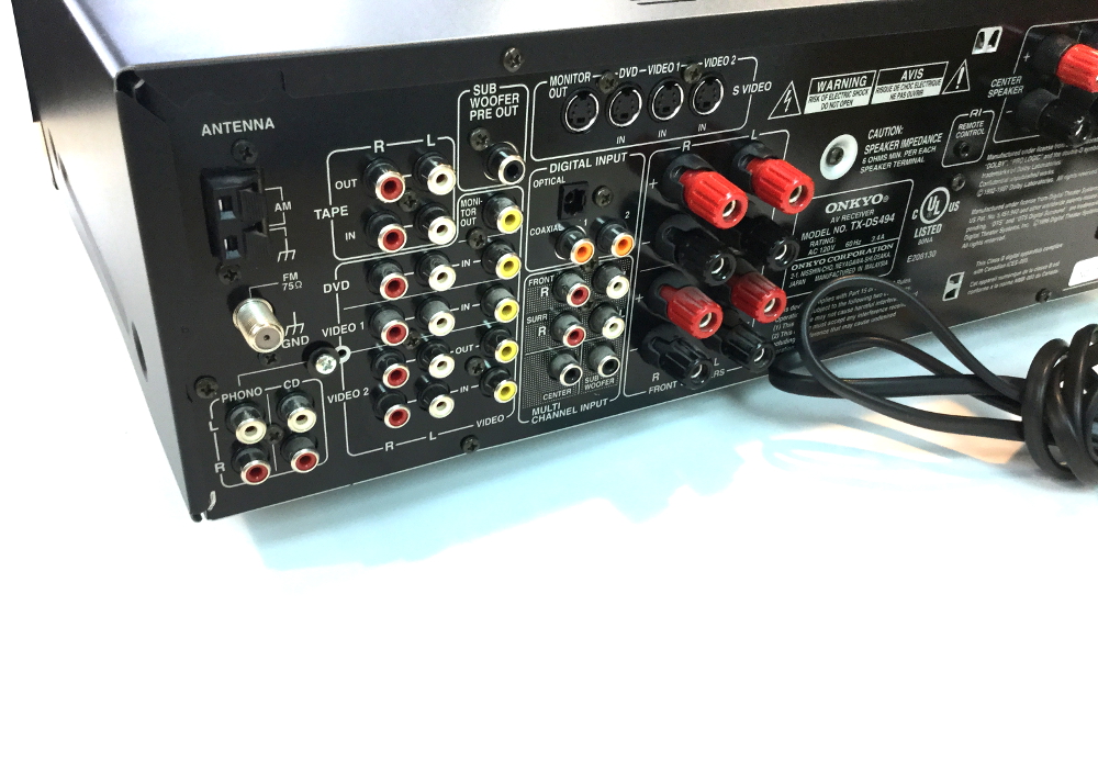 Ampli-tuner Onkyo TX-DS494 - Occasion Fonctionnel - Pour Home Cinéma
