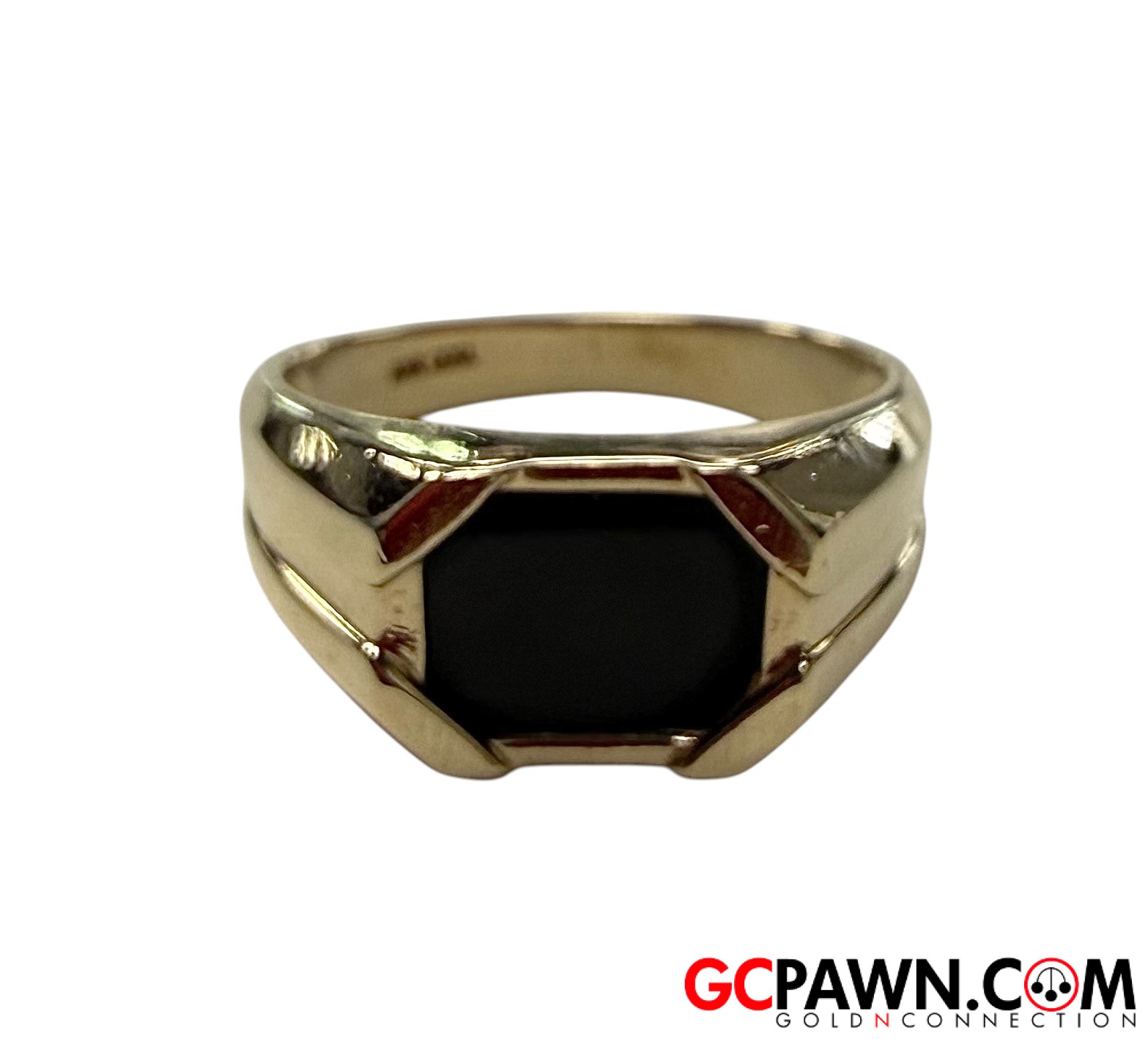 View product details for Men's Fashion Ring 10kt Yellow Gold 
