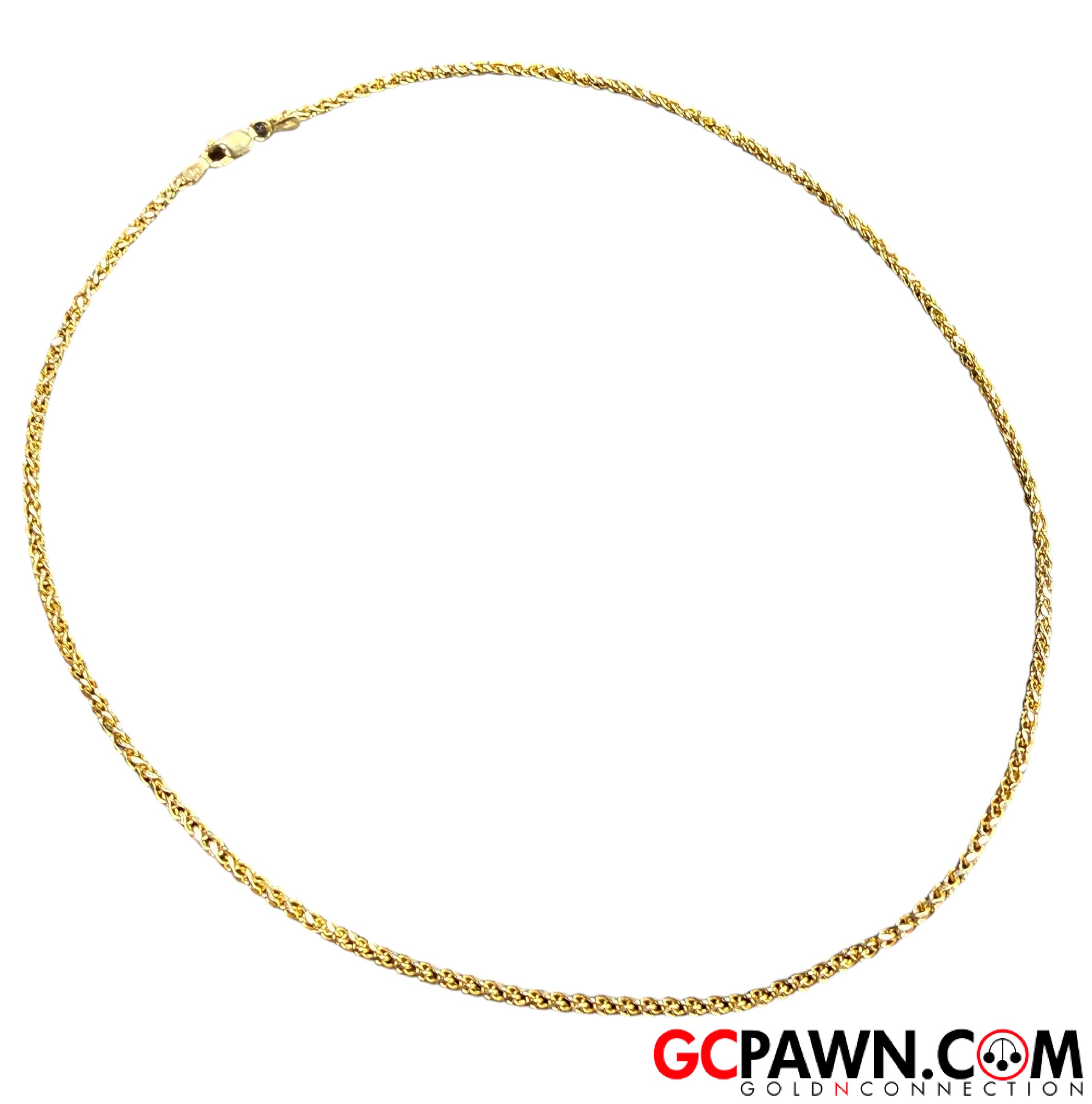 Unisex Chain 14kt Yellow Gold 