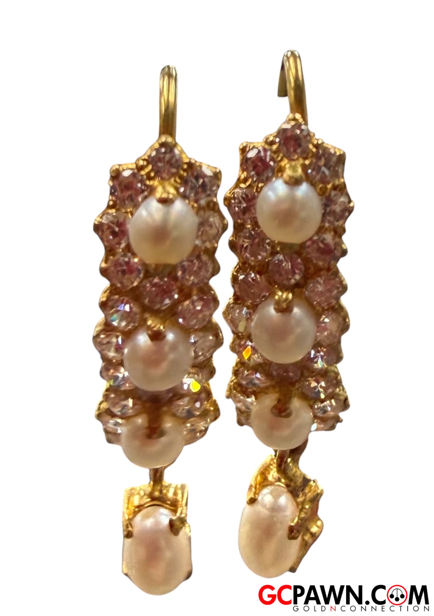 Women's Earrings 22kt Yellow Gold 