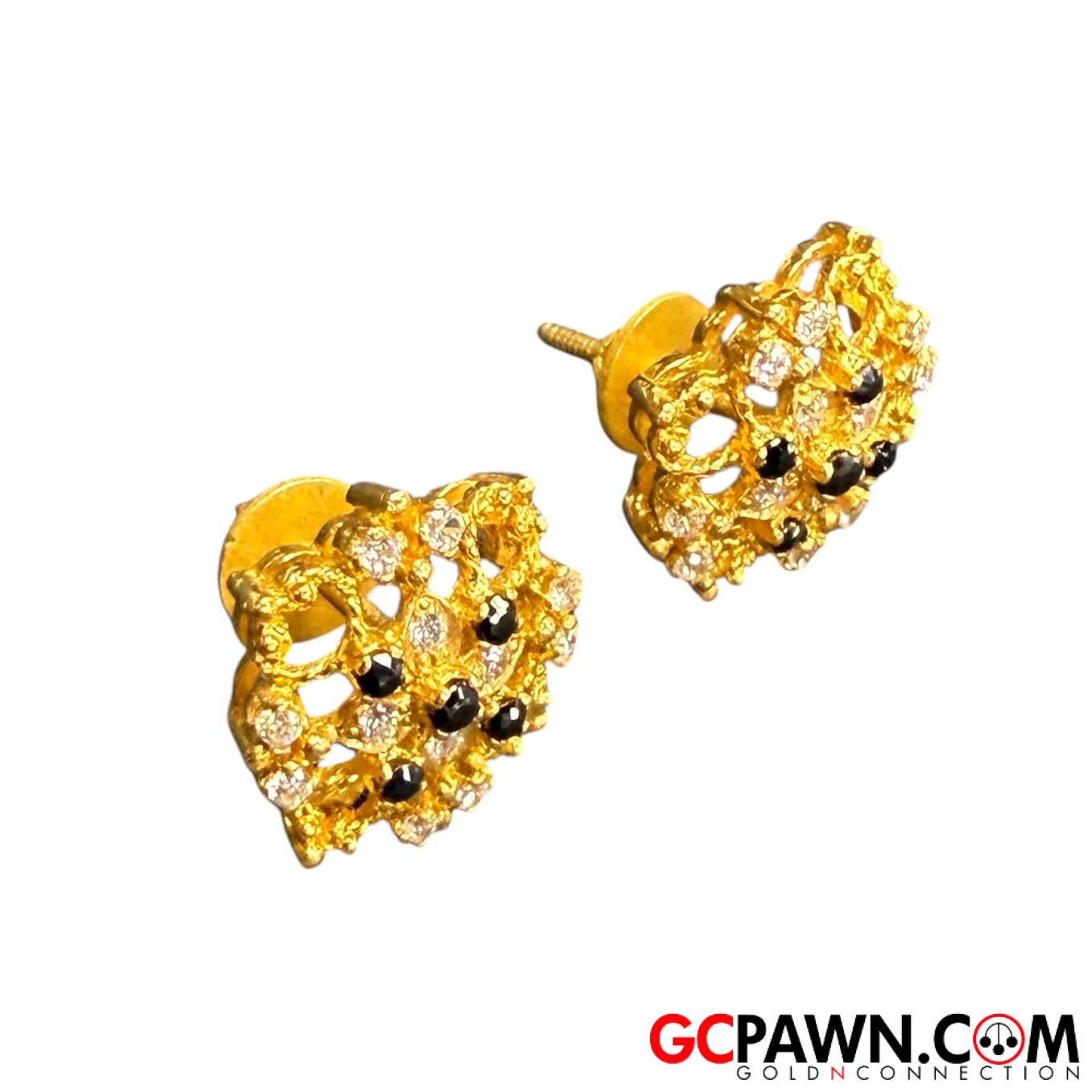 Women's Earrings 22kt Yellow Gold 