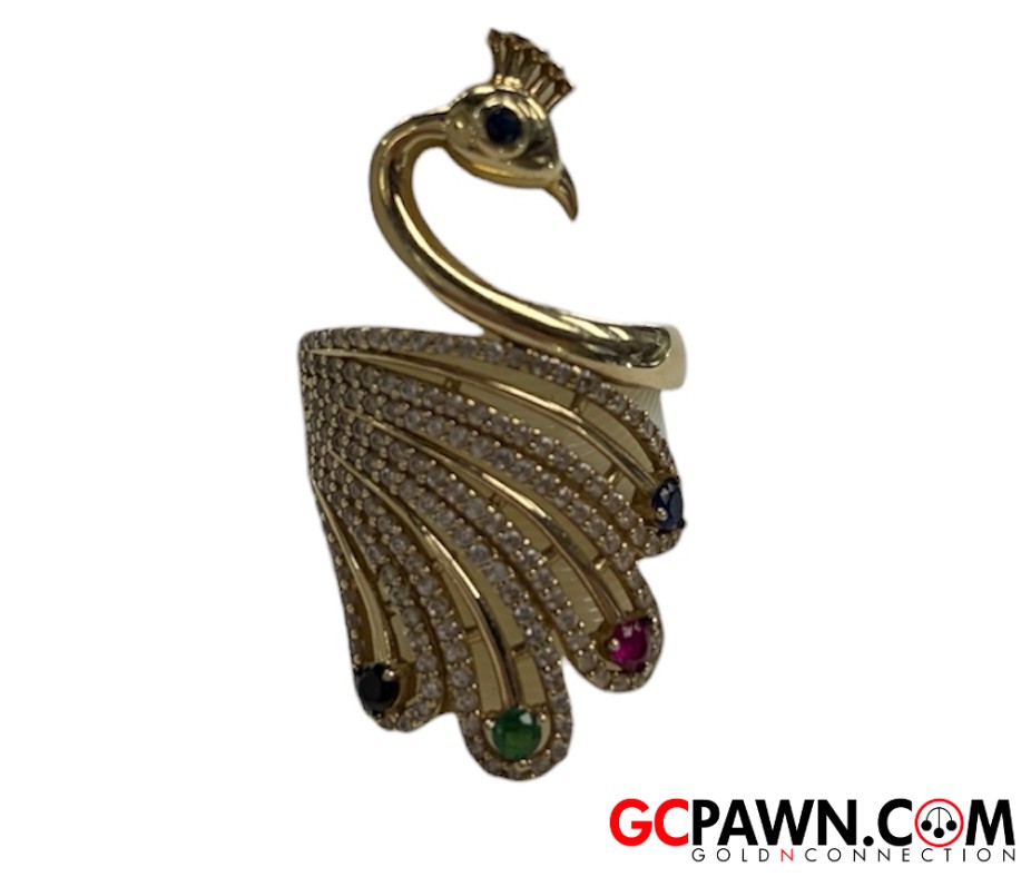 Women's Fashion Ring 14kt Yellow Gold 