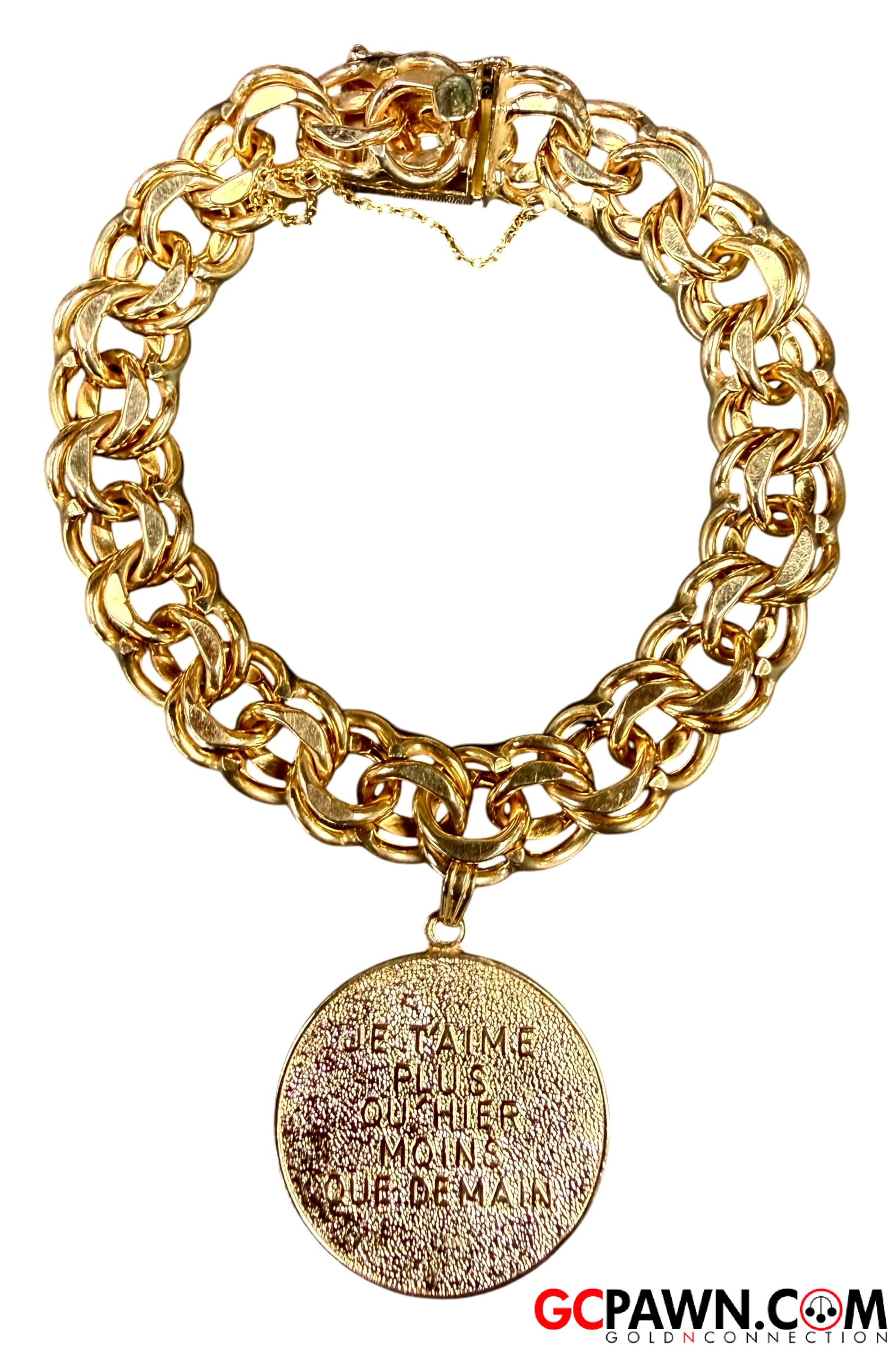 View product details for Unisex Bracelet 14kt Yellow Gold 