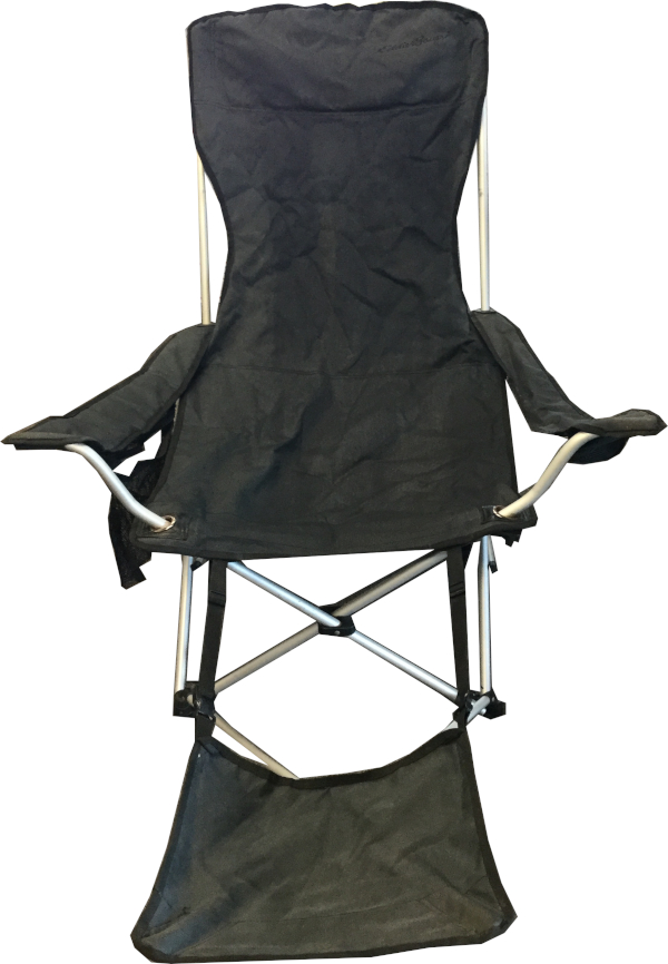 Eddie Bauer Folding Chair Aluminum Oversized Lounge Chair