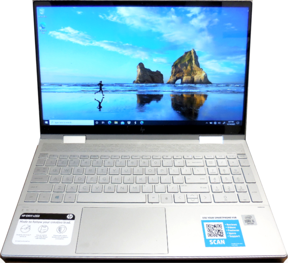 Cerniera Laptop Sinistra Per HP Envy X360 15M-ED 15m-ed0013dx - Argento Usata