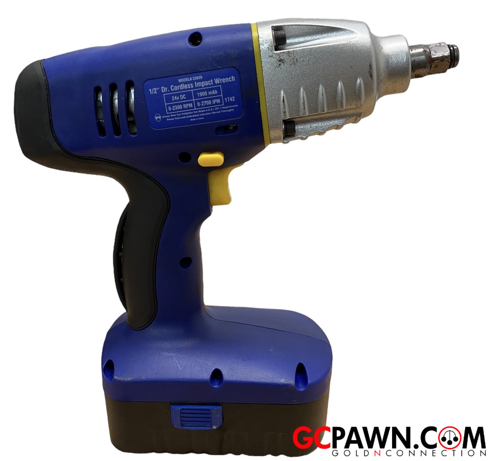 Goodyear cordless impact wrench hot sale