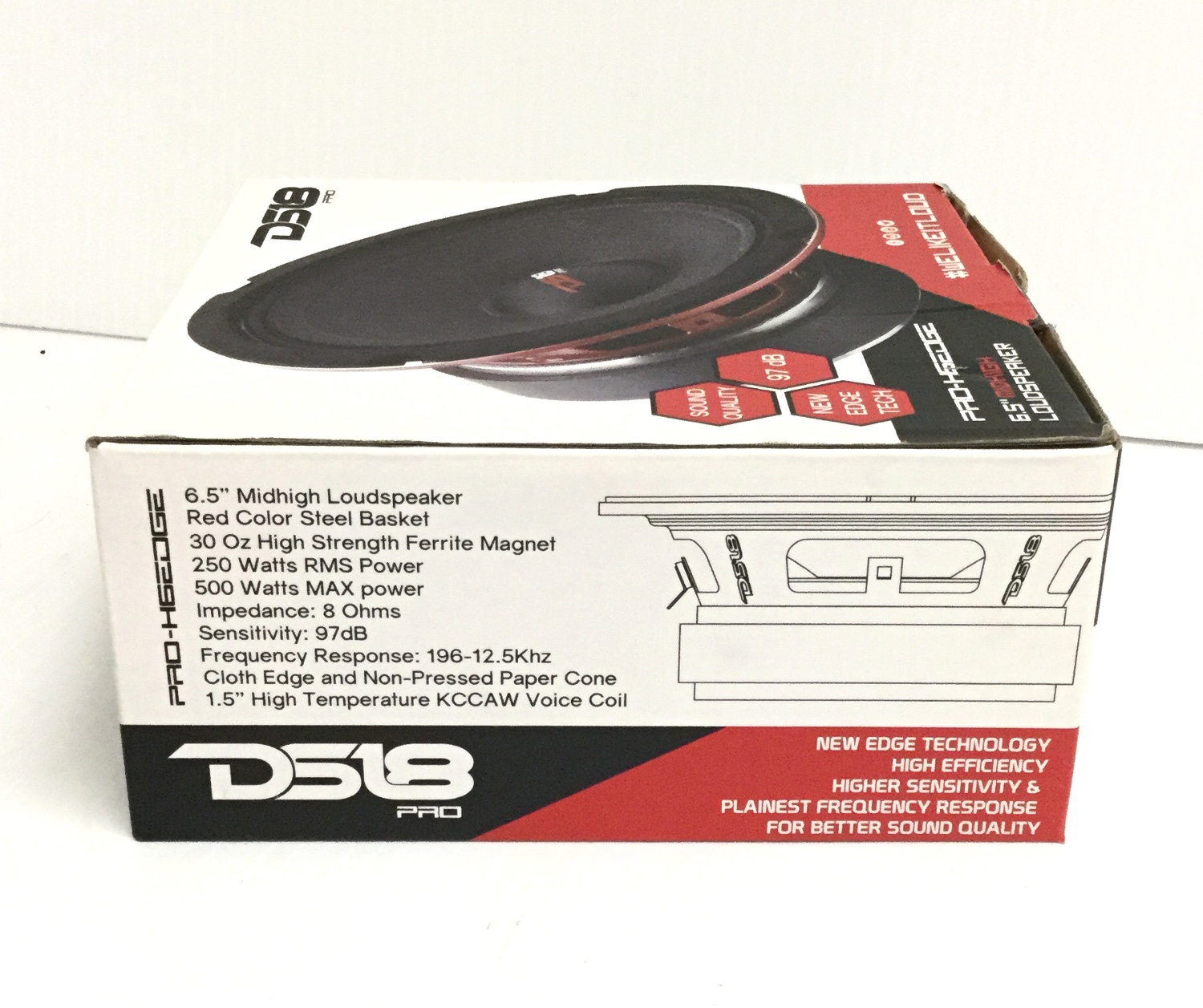 DS18 Pro Speakers ProH6Edge