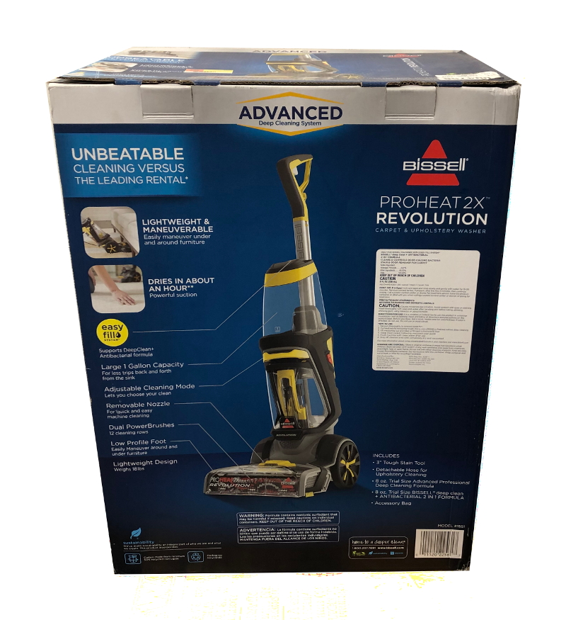 Bissell Vacuum cleaner 1551 ProHeat 2X Revolution Pet