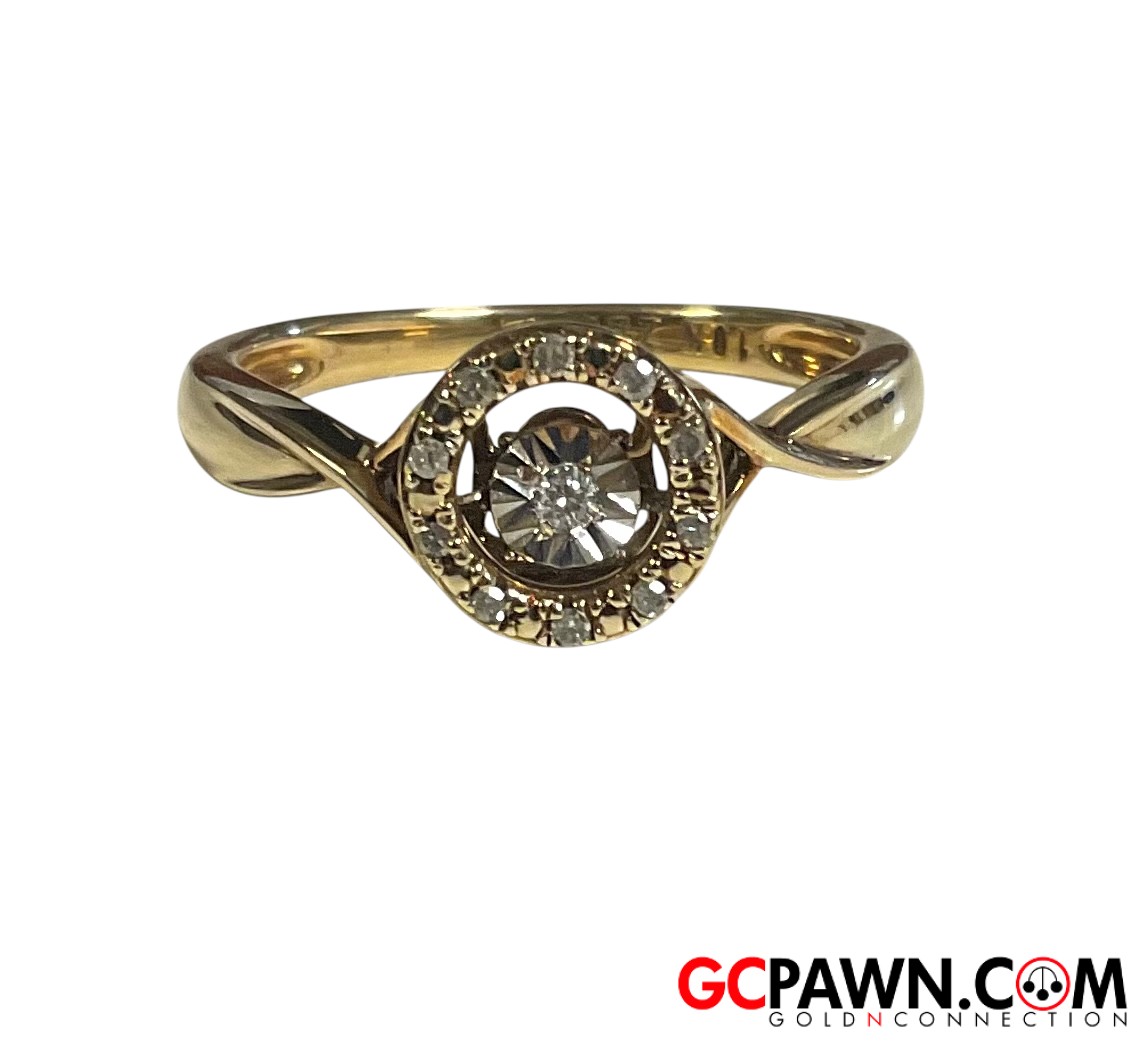 View product details for Women's Signet Ring 10kt Yellow Gold 