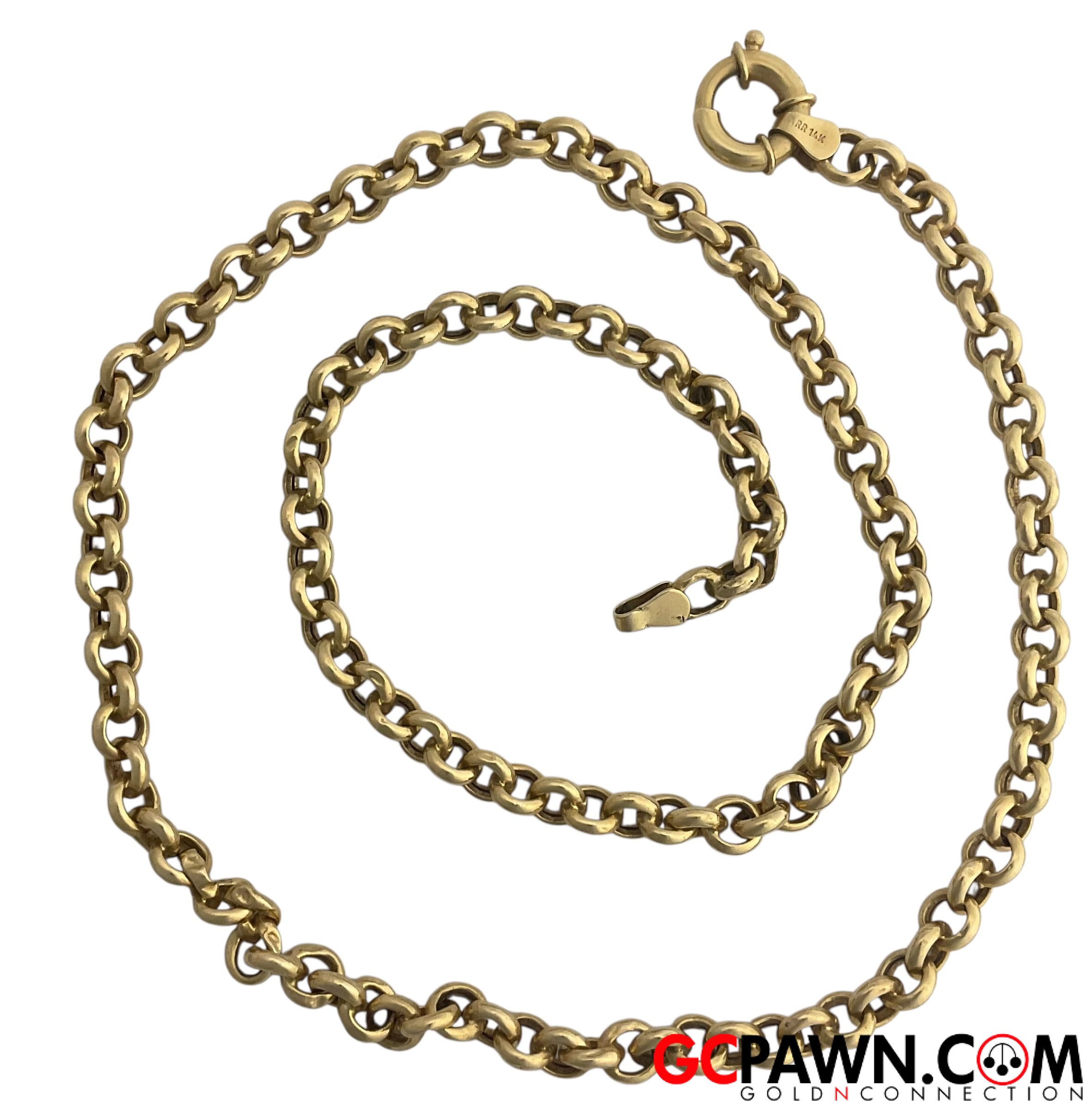 View product details for Unisex Chain 14kt Yellow Gold 