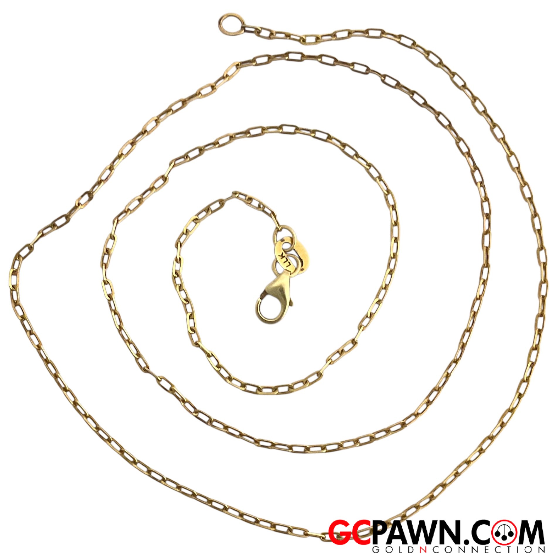 View product details for Unisex Chain 14kt Yellow Gold 
