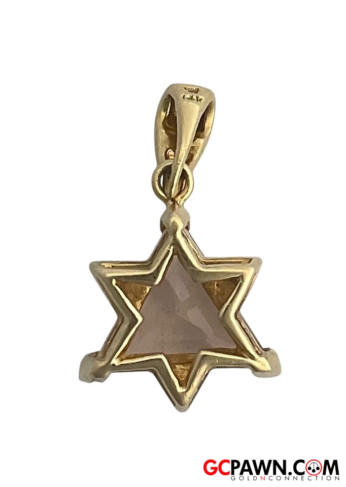 Unisex Charm 14kt Yellow Gold 
