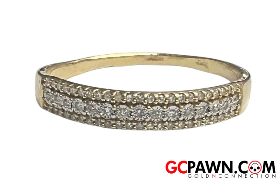 View product details for Women's Anniversary Band 10kt Yellow Gold 