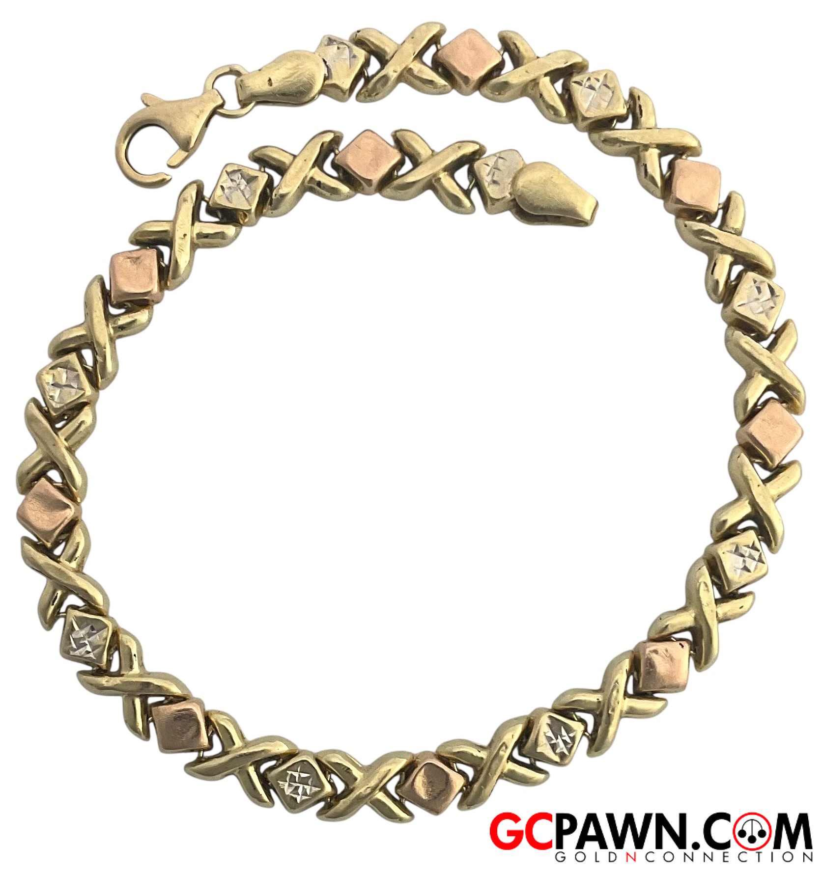 View product details for Unisex Bracelet 14kt Yellow Gold 