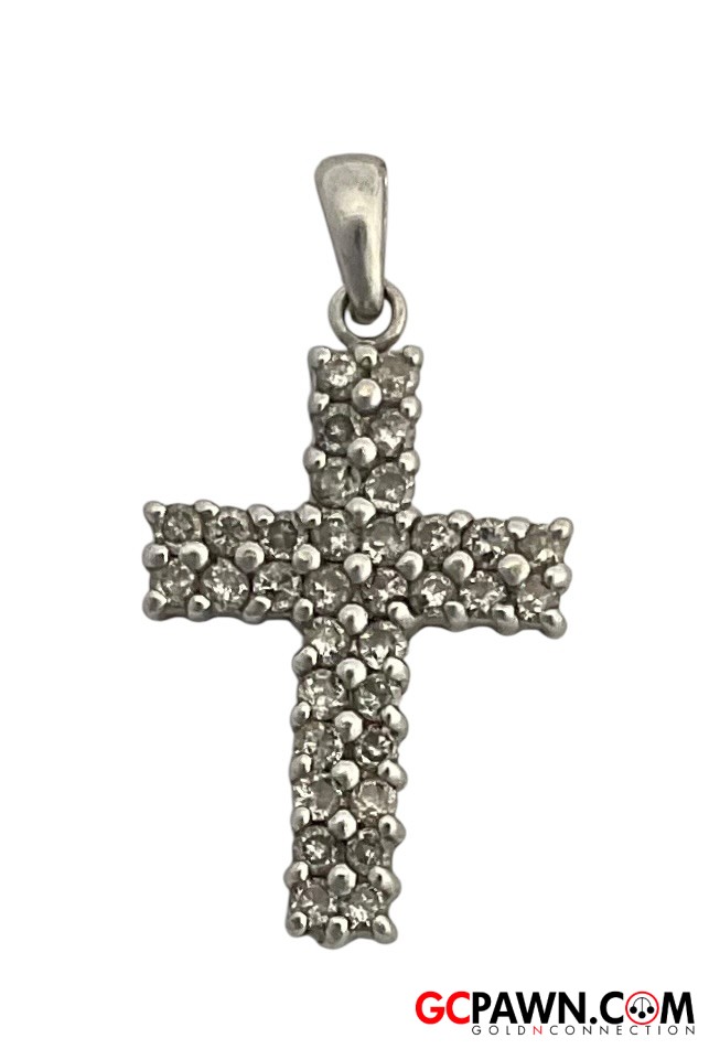 View product details for Women's Charm 10kt White Gold 