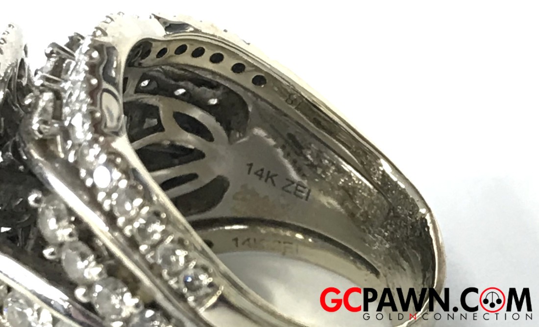 Rosy Blue Jewelry Women's Cluster ring