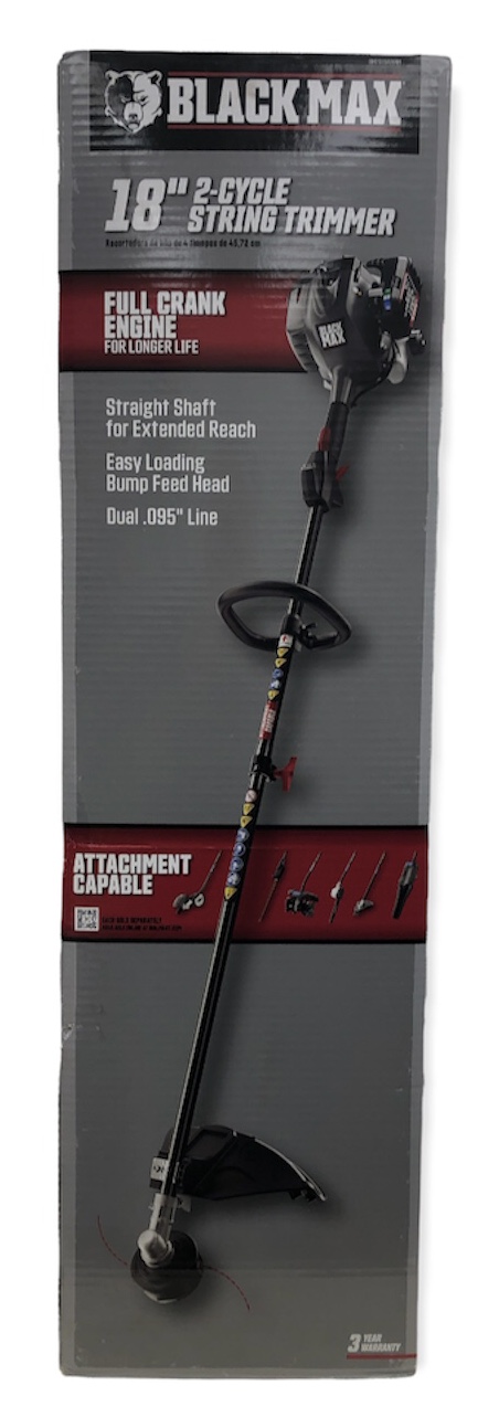 Black max top 18 string trimmer