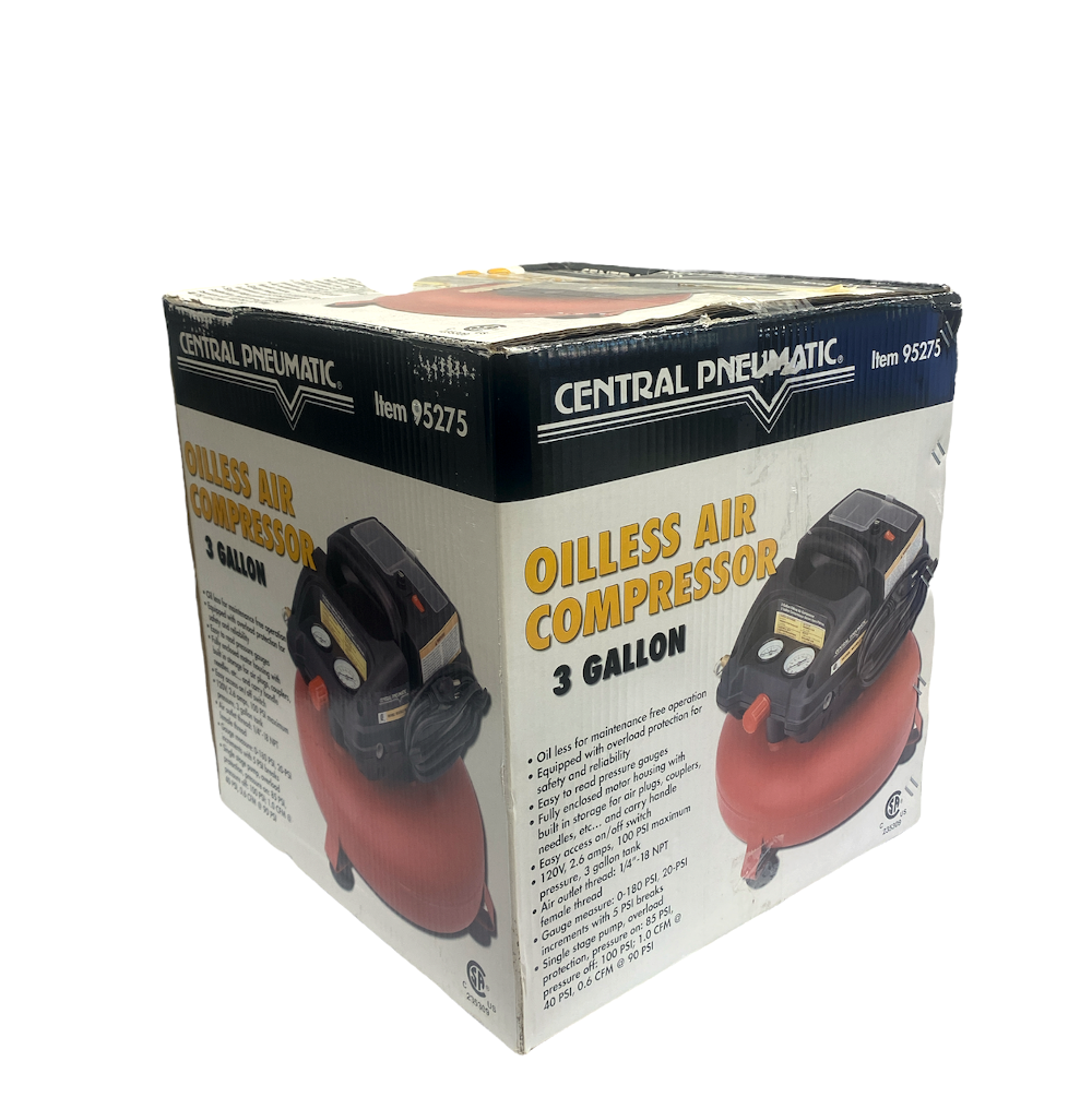 Central pneumatic store air compressor 95275