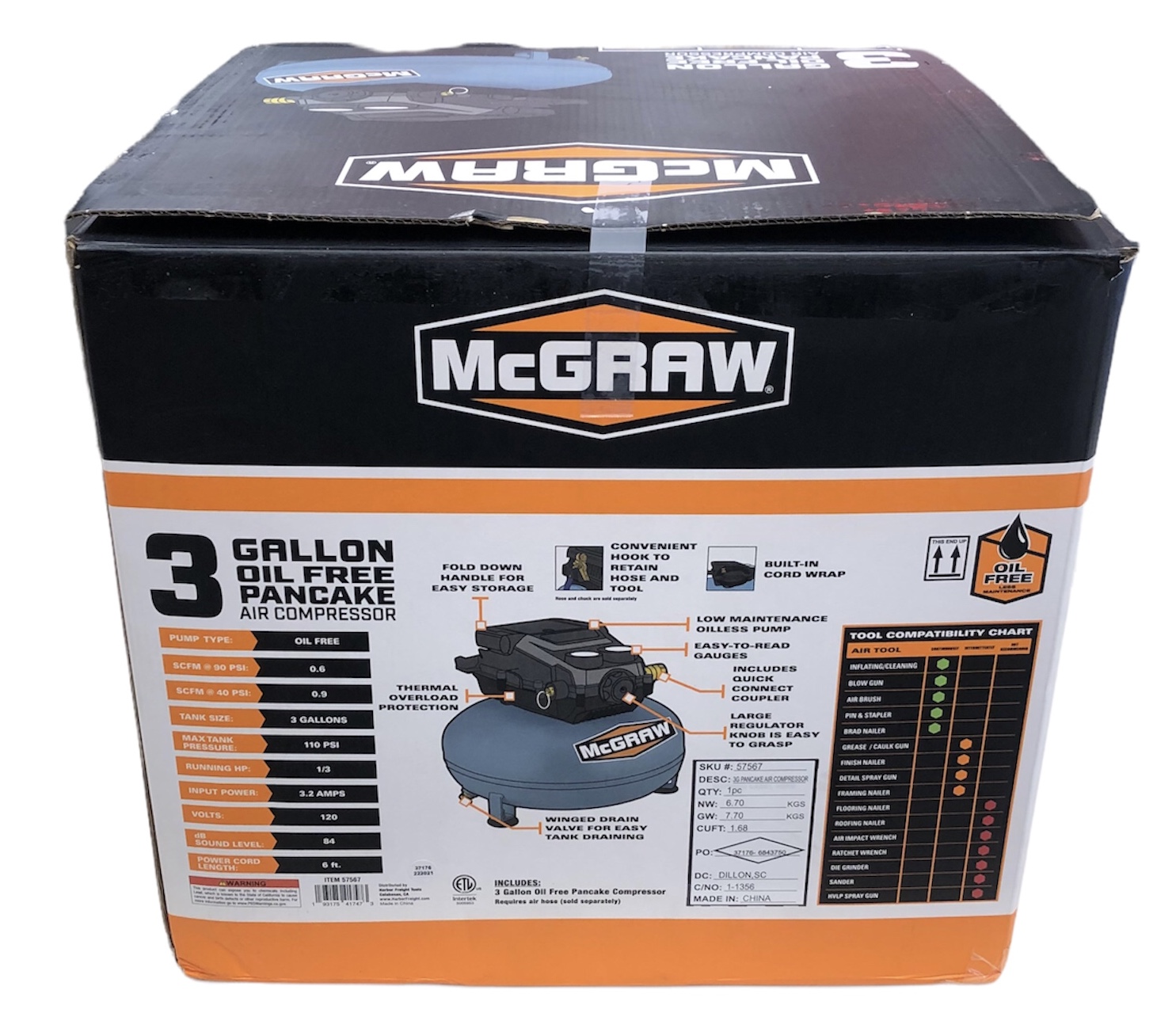 McGraw Air tool 5789