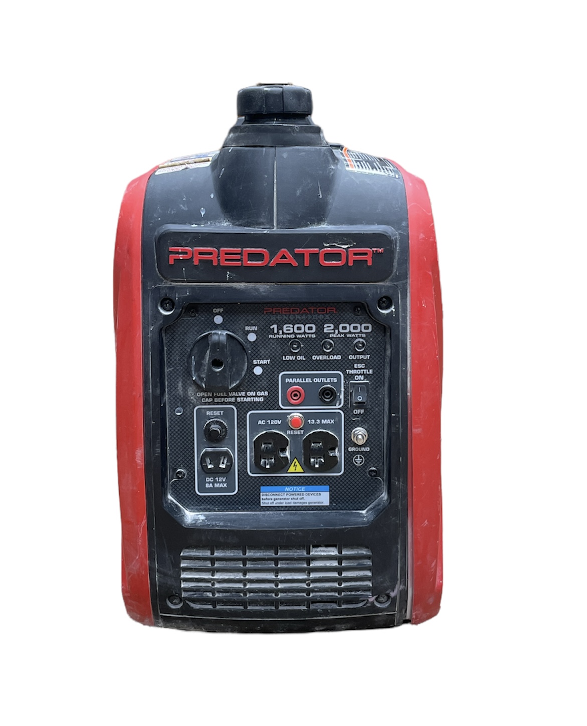 Predator Power equipment 2000 Inverter Generator