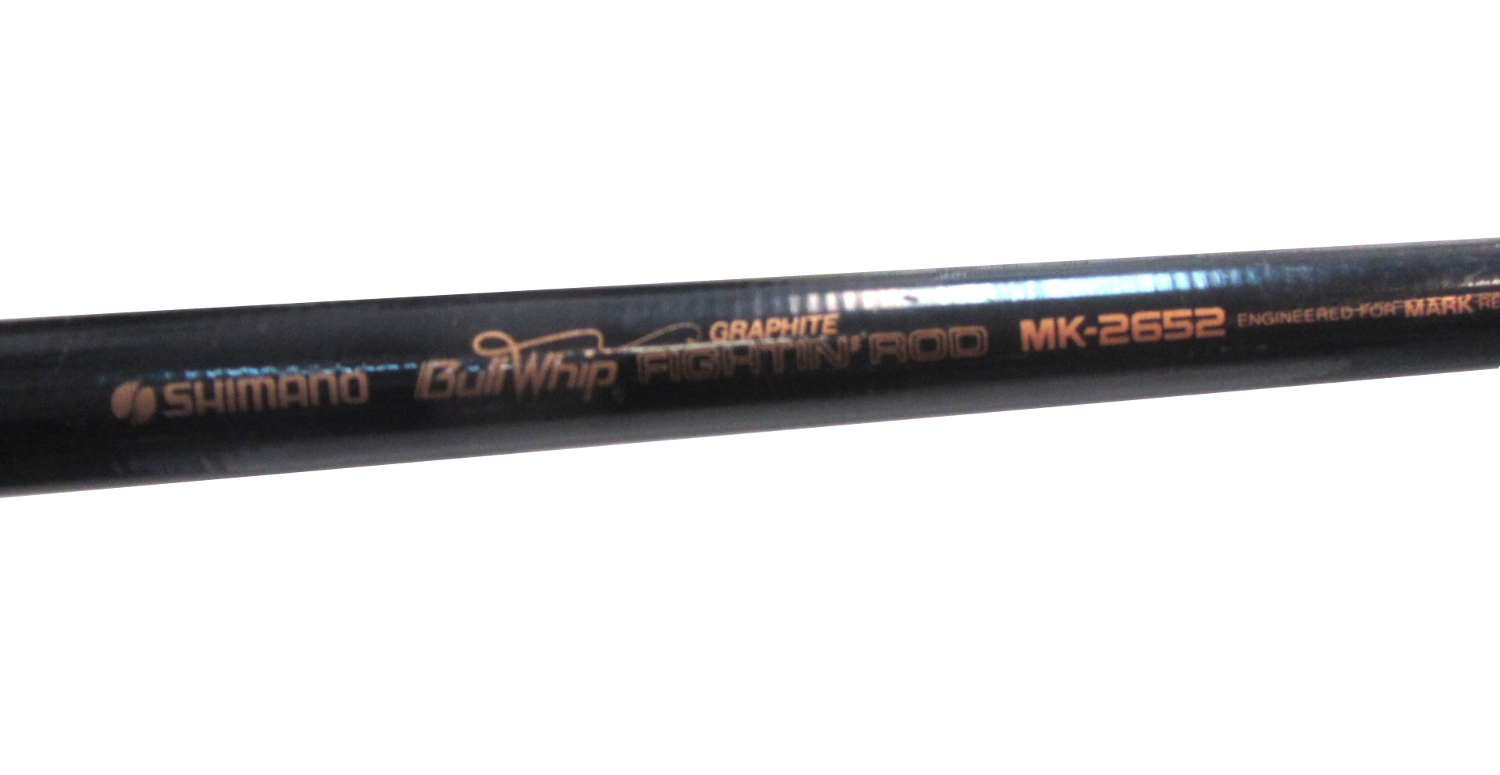 shimano bull whip graphite fishing rod bw-1602 Shimano Rod Bull Whip MK-2652