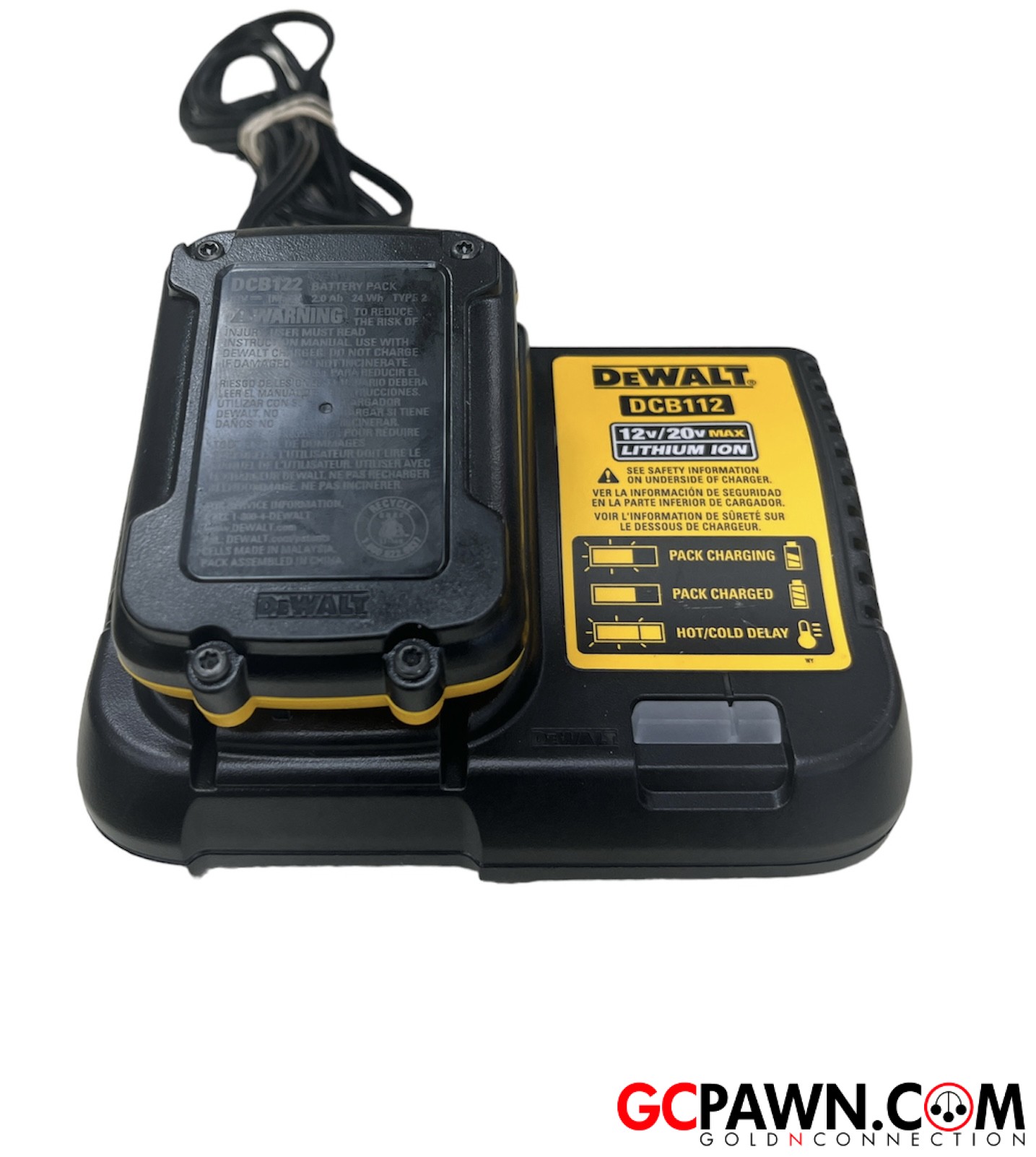 Dewalt Cordless hand tools DCB112/DCB122