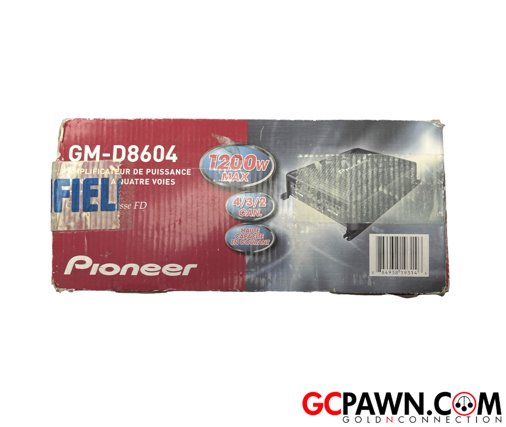 Pioneer Power Amplifier GMD8604