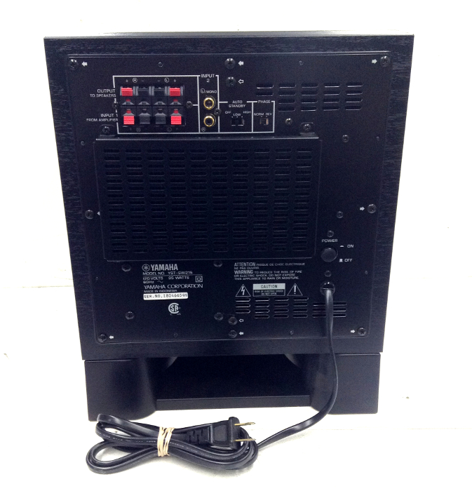 Yamaha Subwoofer YSTSW215