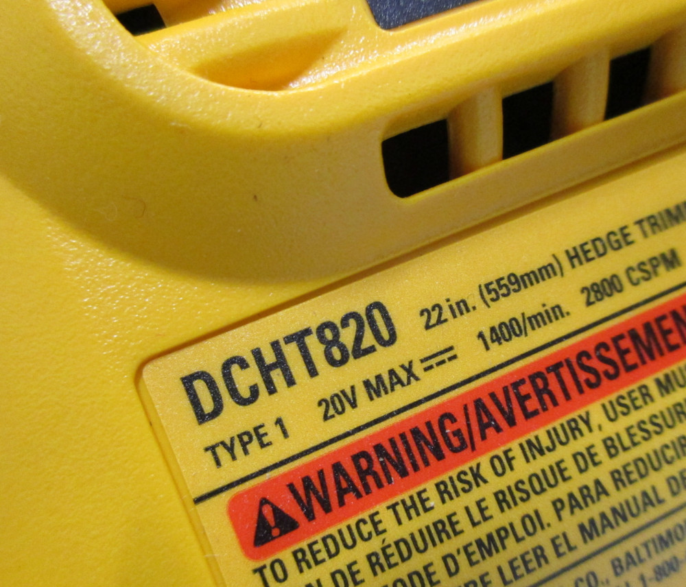 Dewalt Hedge trimmer DCHT820B