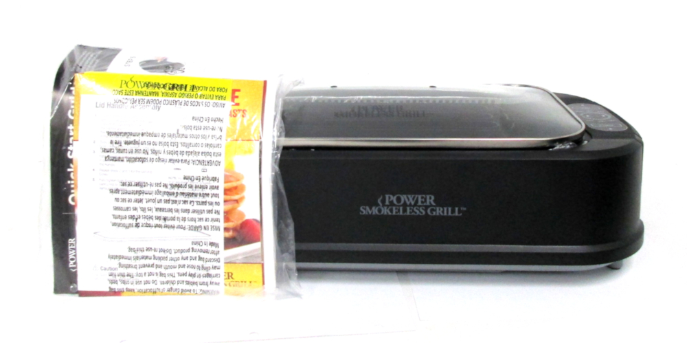 Tristar Power Smokeless Indoor Electric Grill with Lid New