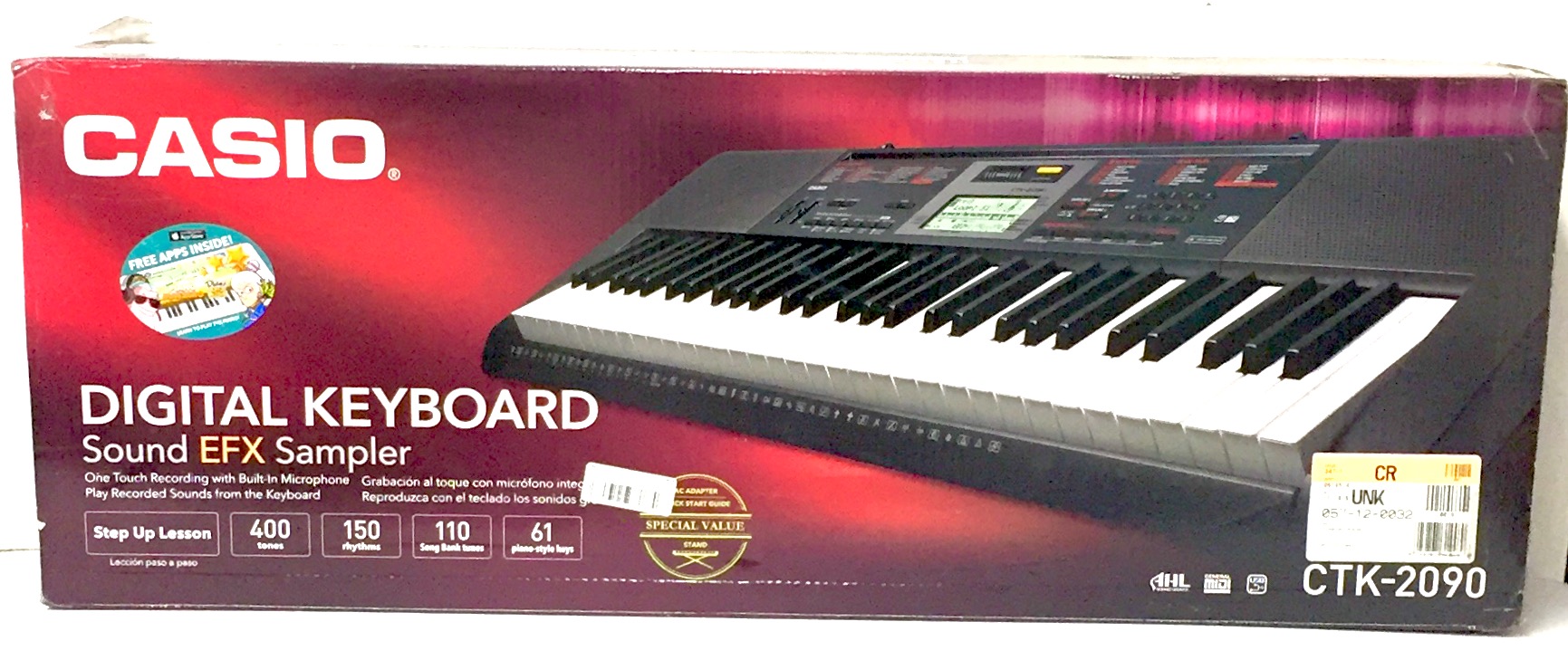 Casio Electric keyboard ctk2090
