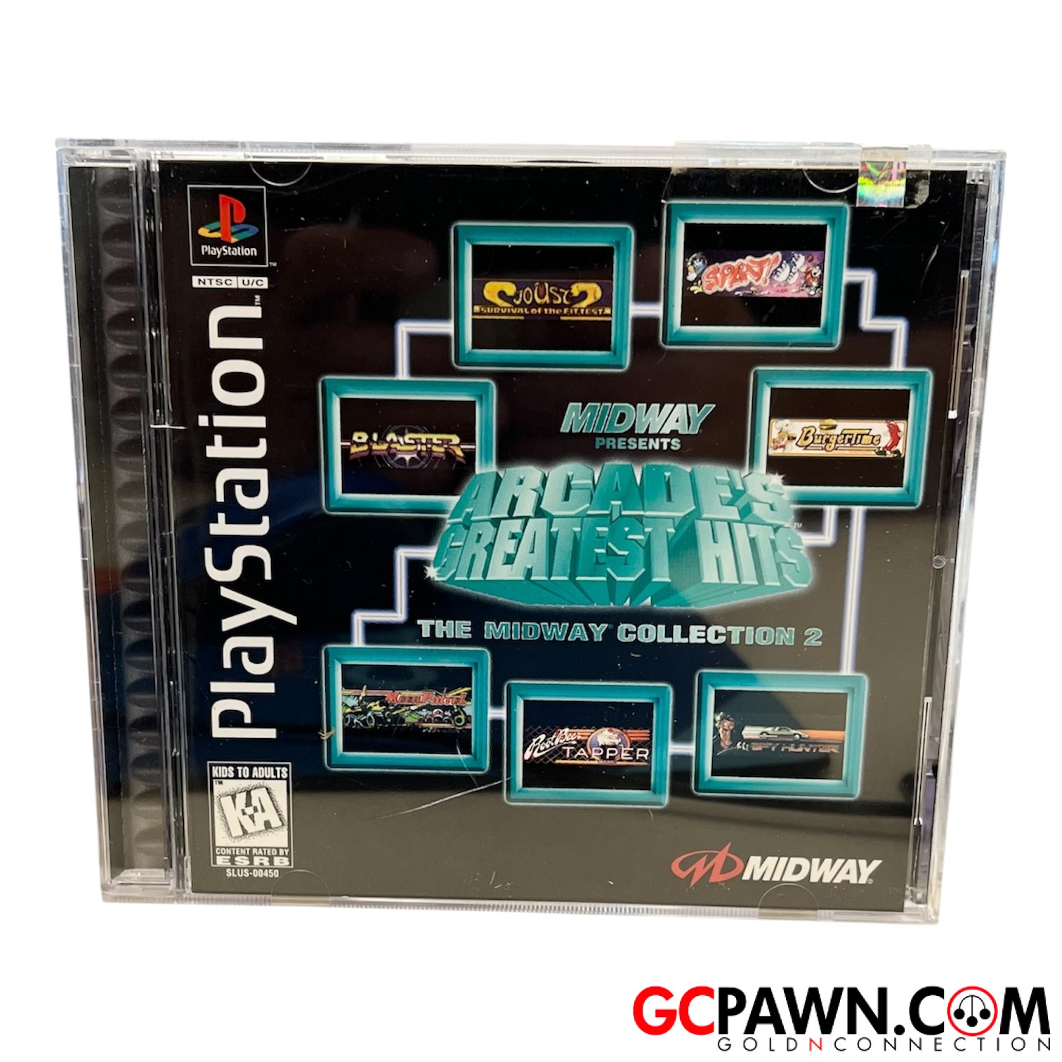 View product details for Sony - Game - Arcade's Greatest Hits: The Midway Collection - Playstation 1