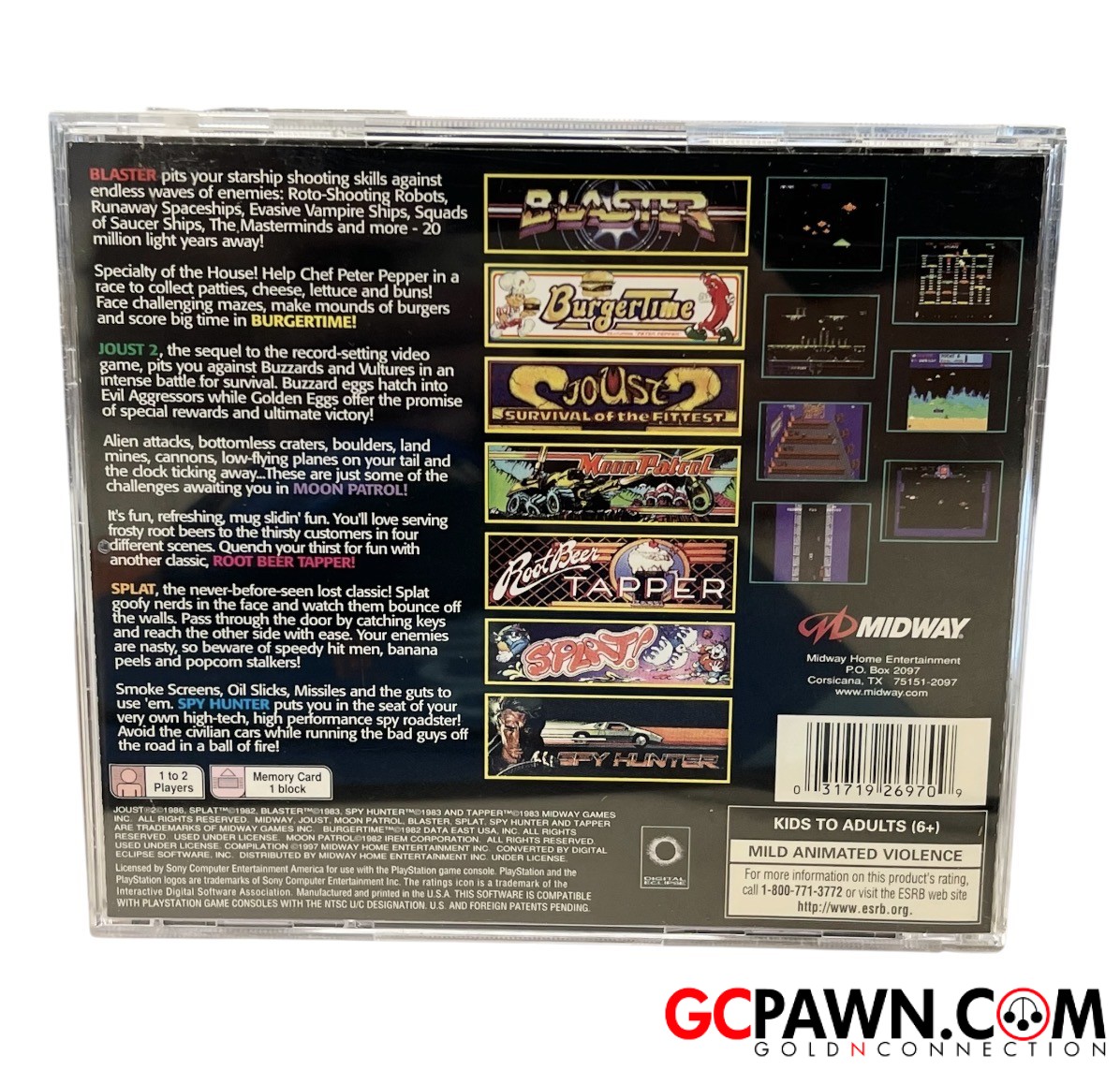 Sony - Arcade's Greatest Hits: The Midway Collection