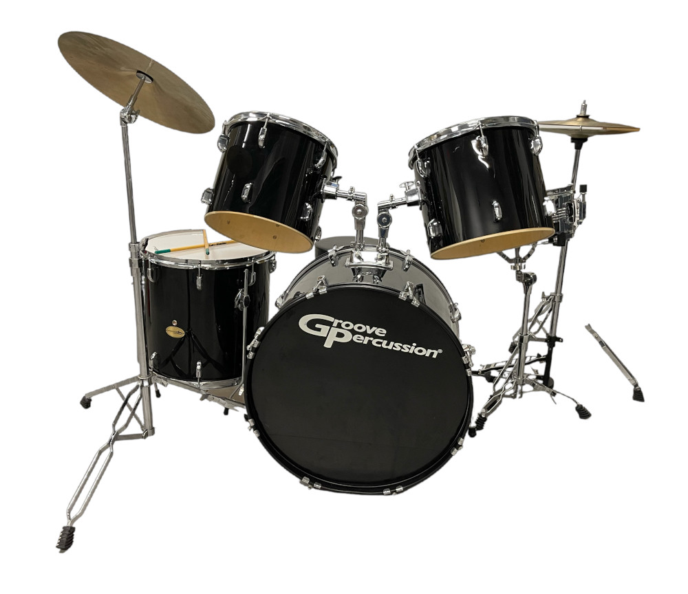 Groove percussion Drum Set GDK160BLKP