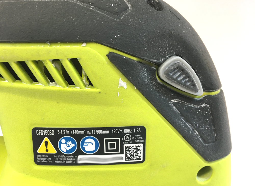 Ryobi Corded hand tools CFS1503G