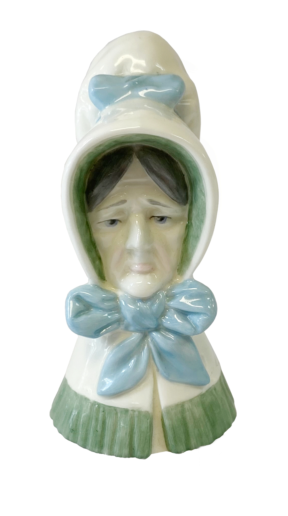 Royal Worcester Figurine "Old Woman" Candle Snuffer
