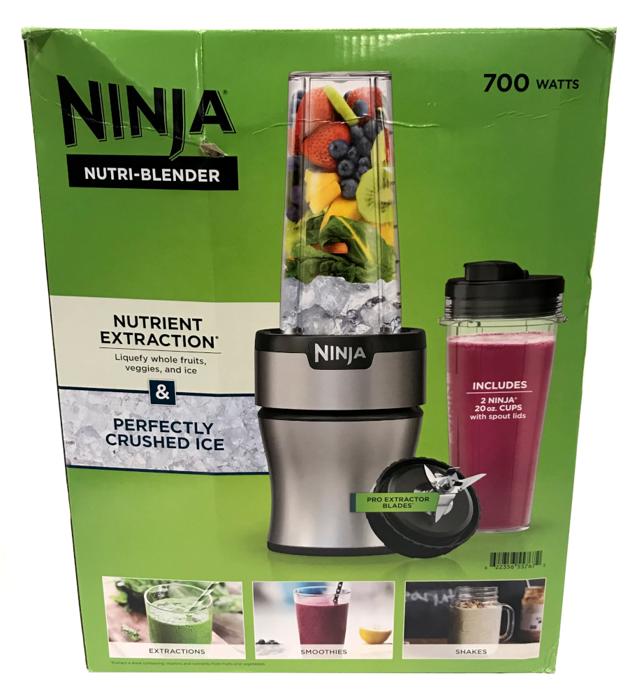 Ninja Nutri-Blender BN300 700-Watt Personal Blender, 2-20 oz