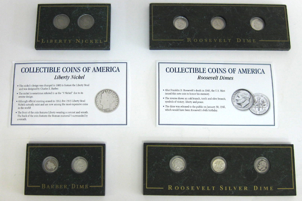 United States of America Collectible Set Danbury Mint Collectible Coins of America
