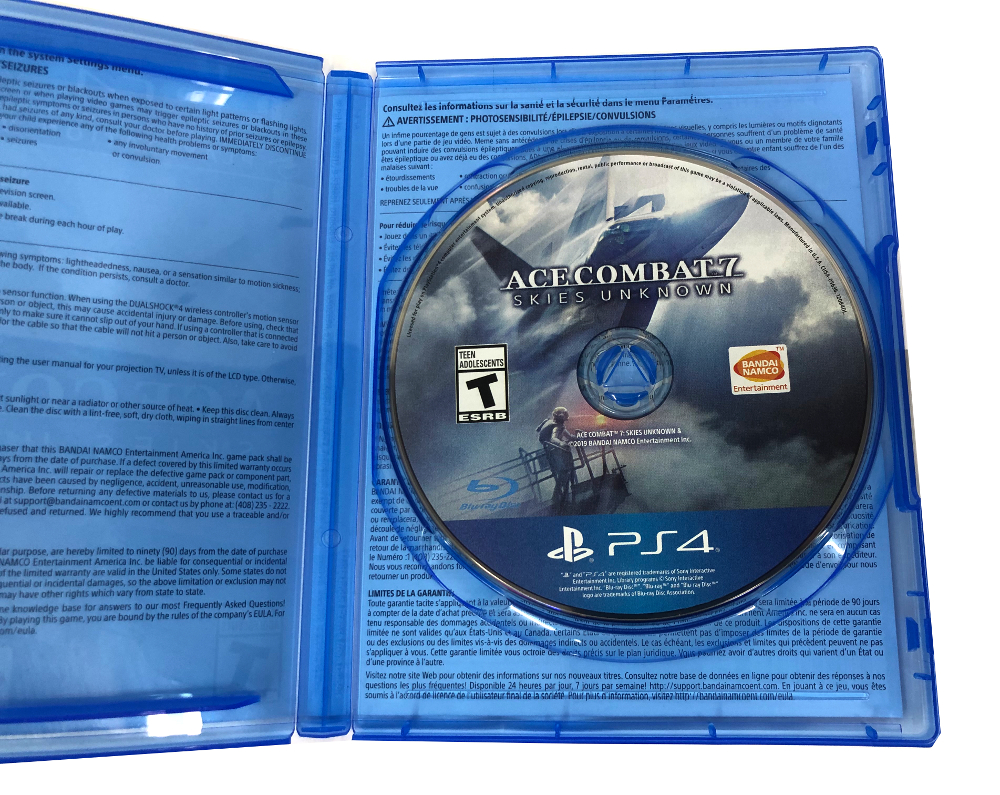 Ace Combat 7: Skies Unknown (PlayStation 4) PS4 722674120845