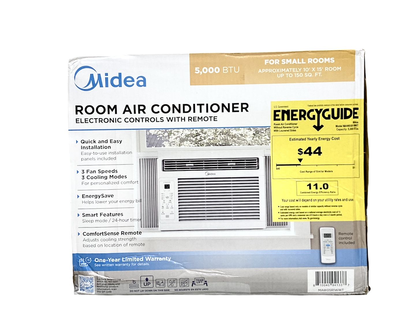 Midea Air conditioner window unit MAW05R1WWT