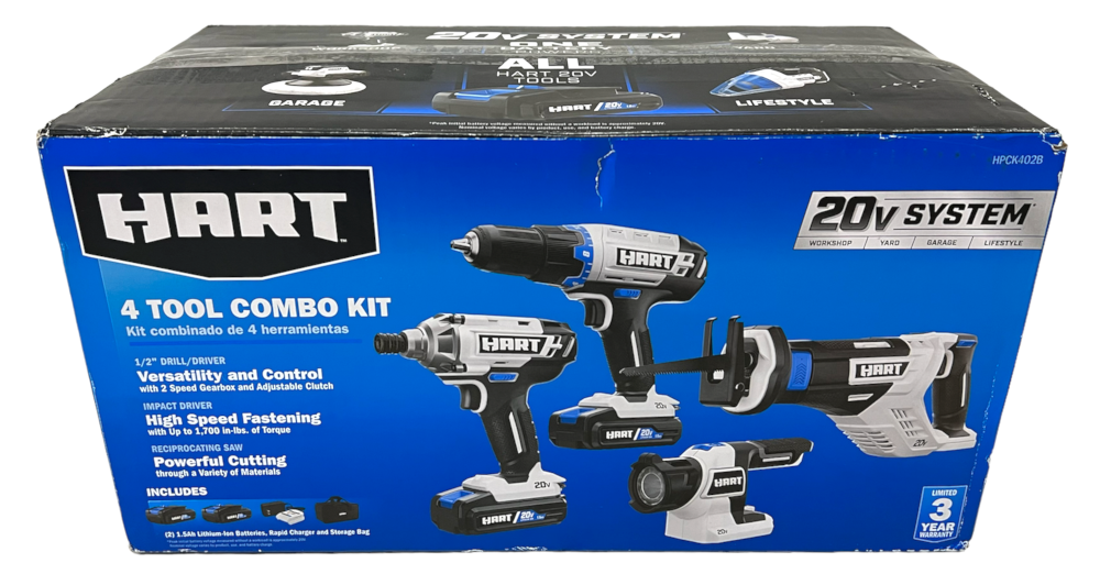 Hart Cordless hand tools HPCK402B