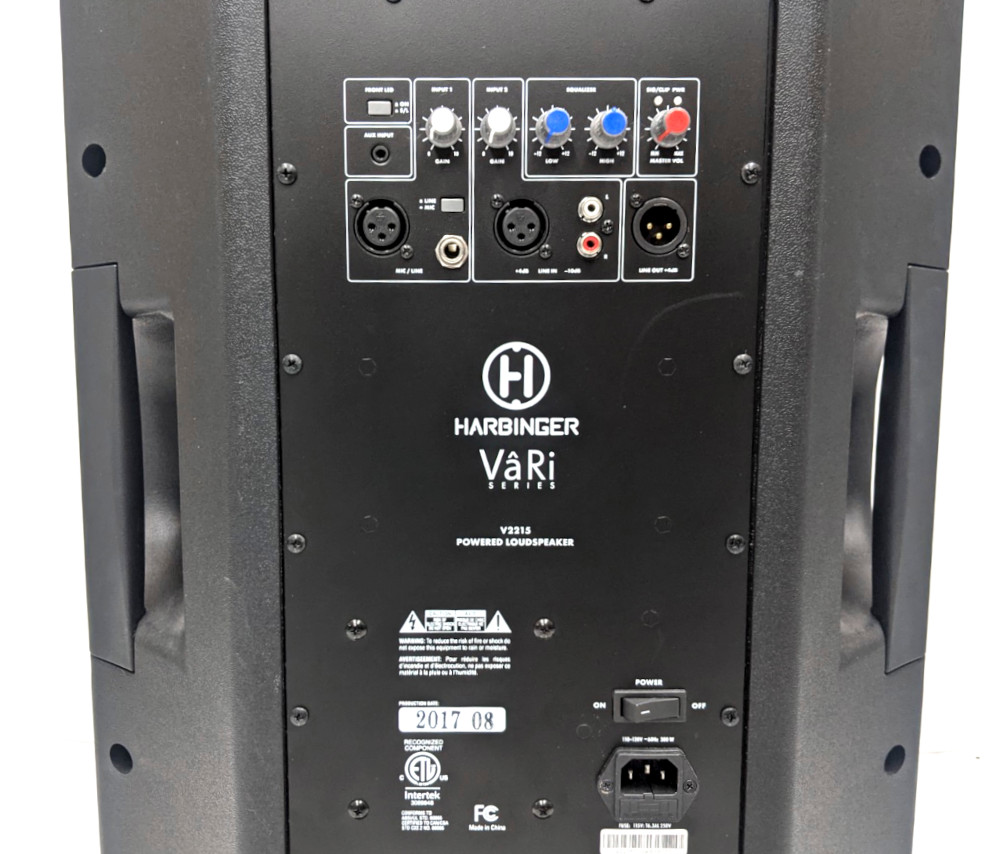 Harbinger PA Speakers V2215