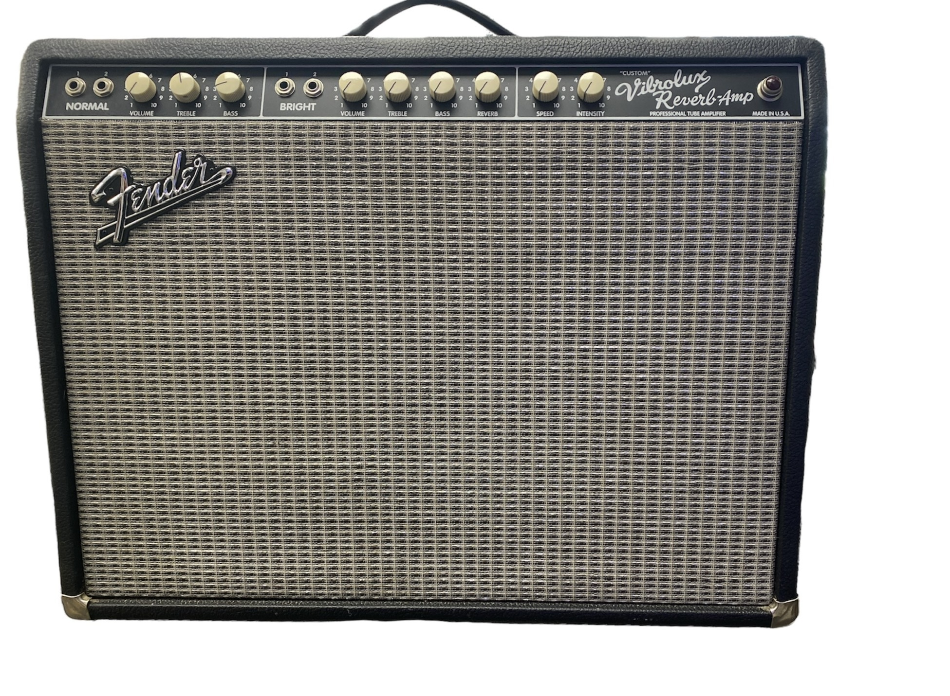 Fender CSR8 Custom Vibrolux Reverb Amp-hybridautomotive.com