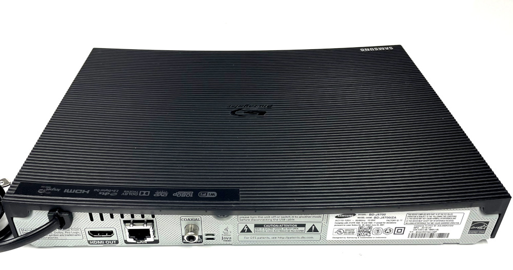 Samsung Bluray player bdj5700