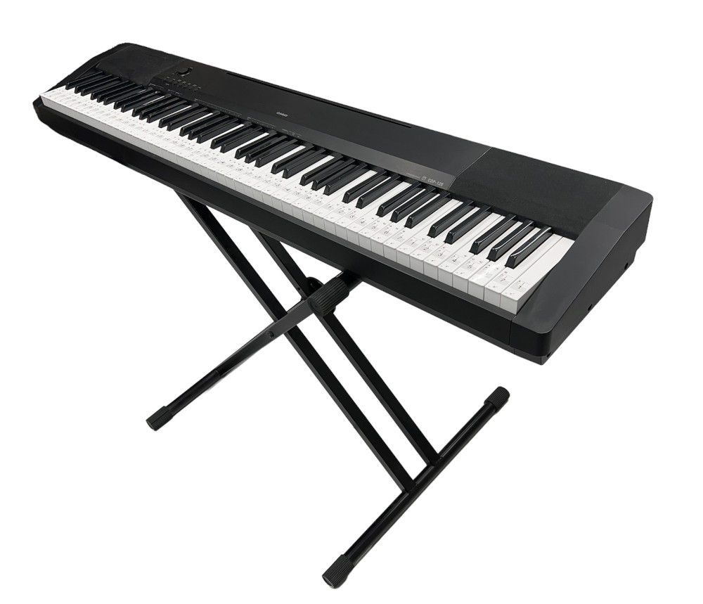 skrive grå Stedord Casio Electric keyboard CDP-120BK Accessory Bundle