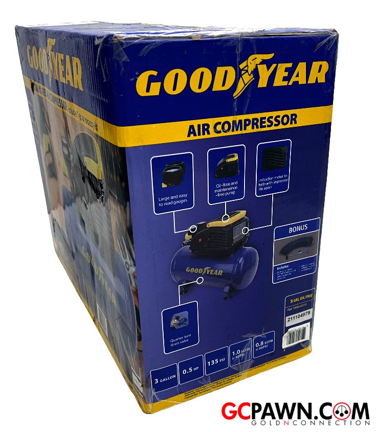 Goodyear GY351D Kompressor 50L - 10 Bar -  Online Shop