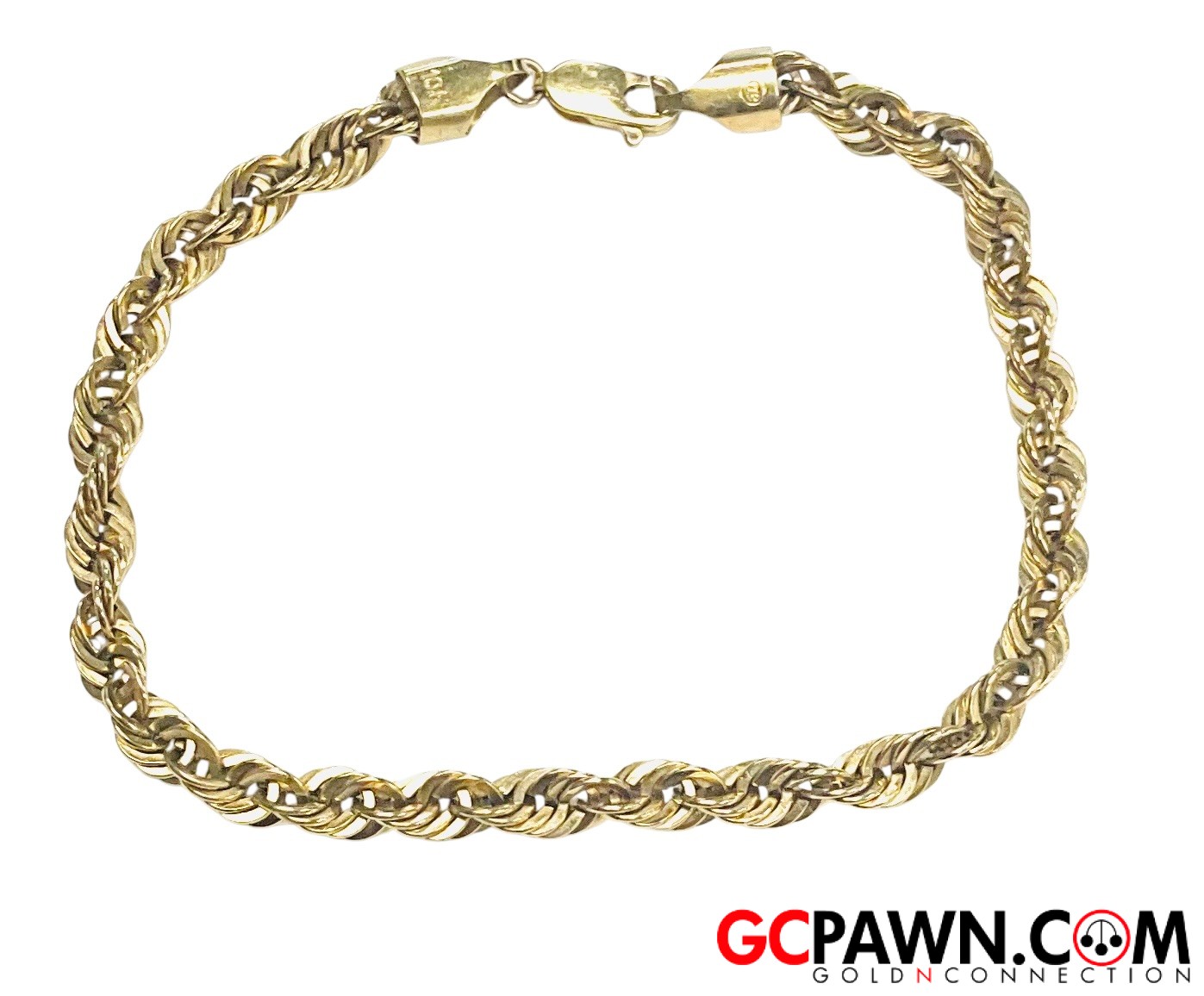 View product details for Unisex Bracelet 10kt Yellow Gold 