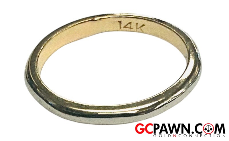 View product details for Unisex Wedding band 14kt Yellow Gold 
