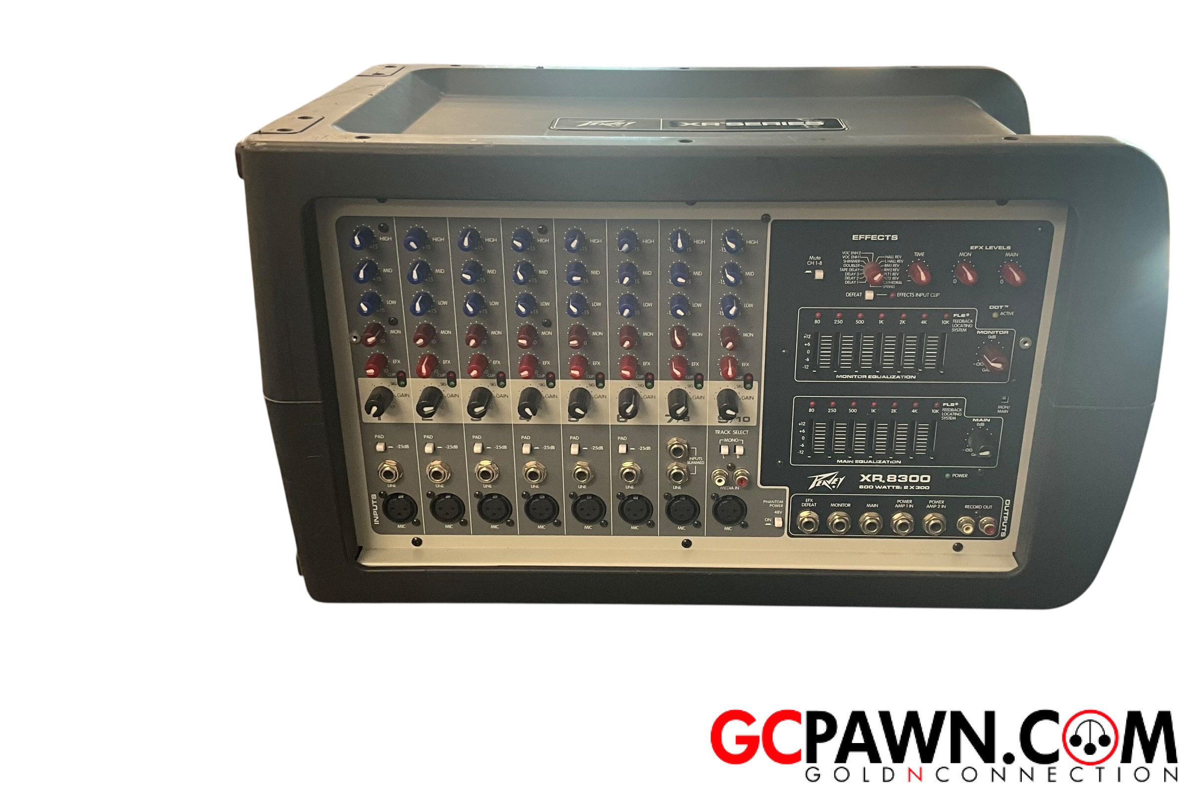 View product details for Peavey - Mixer - XR8300 - eavey XR8300 600W Stereo Powered Mixer