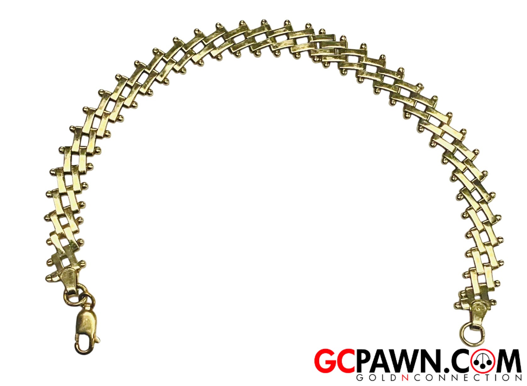 View product details for Unisex Bracelet 14kt Yellow Gold 